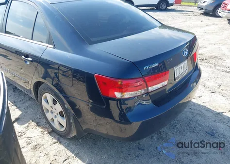 2007 Hyundai Sonata Gls from USA, damaged, VIN 5NPET46C67H235358
